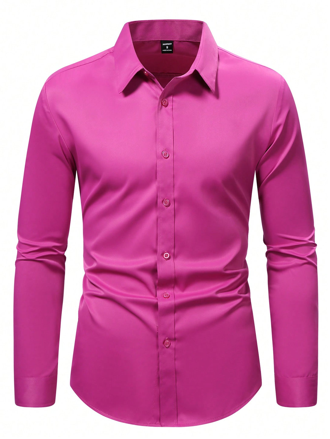 Hombres, Ropa de hombre, Tops para Hombre, Camisas  para hombre, 38299517, Rosa Fucsia