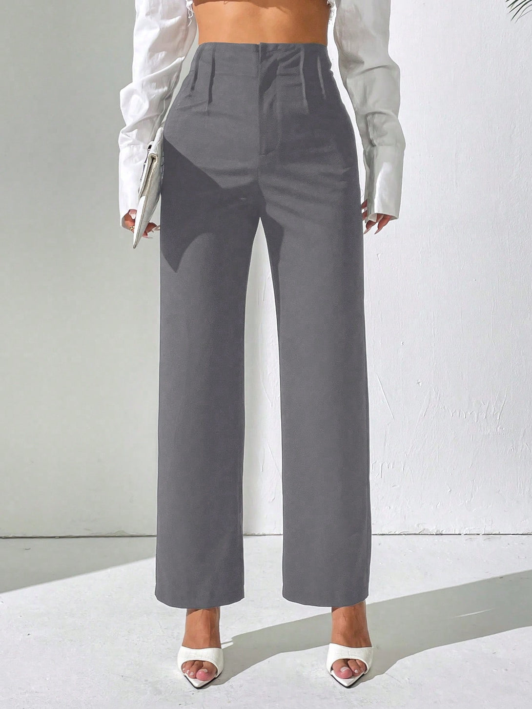 Ropa de Mujer, Ropa de Mujer, Bottoms de Mujer, Pantalones de Mujer, Gris