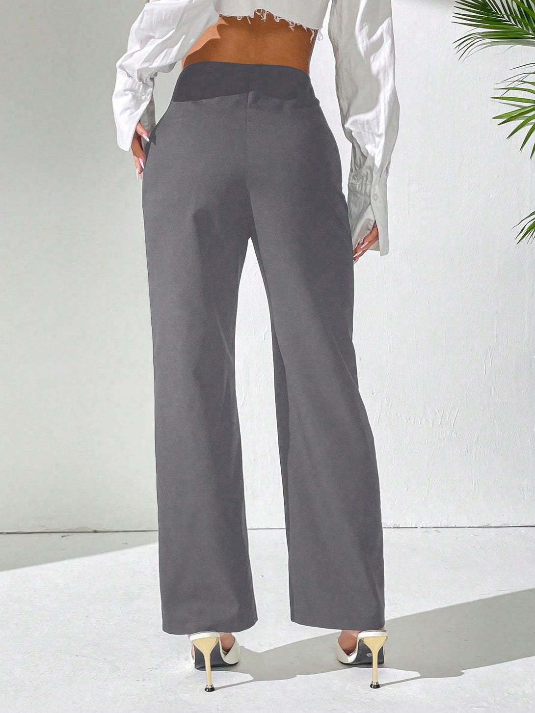 Ropa de Mujer, Ropa de Mujer, Bottoms de Mujer, Pantalones de Mujer, Gris