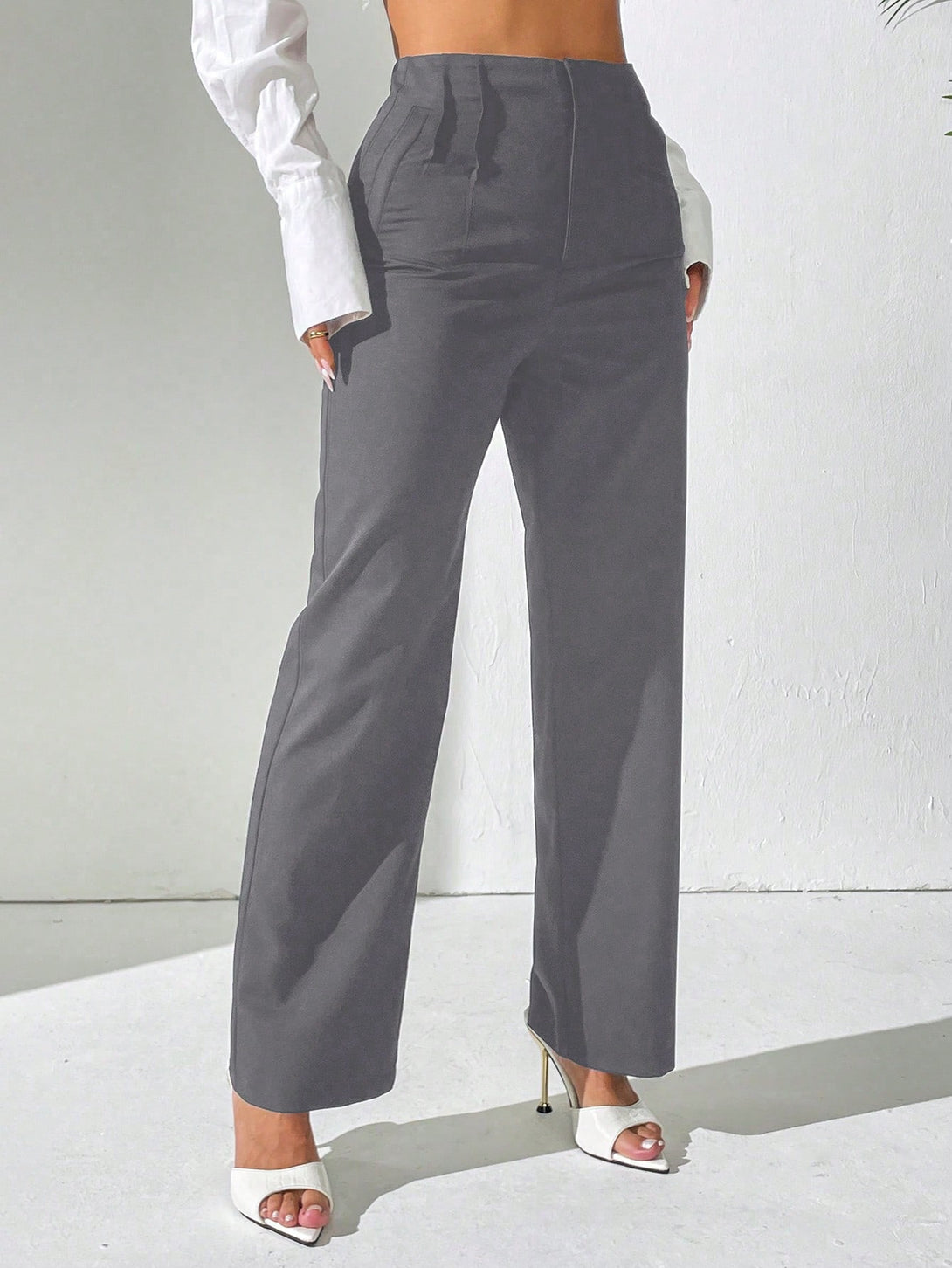 Ropa de Mujer, Ropa de Mujer, Bottoms de Mujer, Pantalones de Mujer, Gris