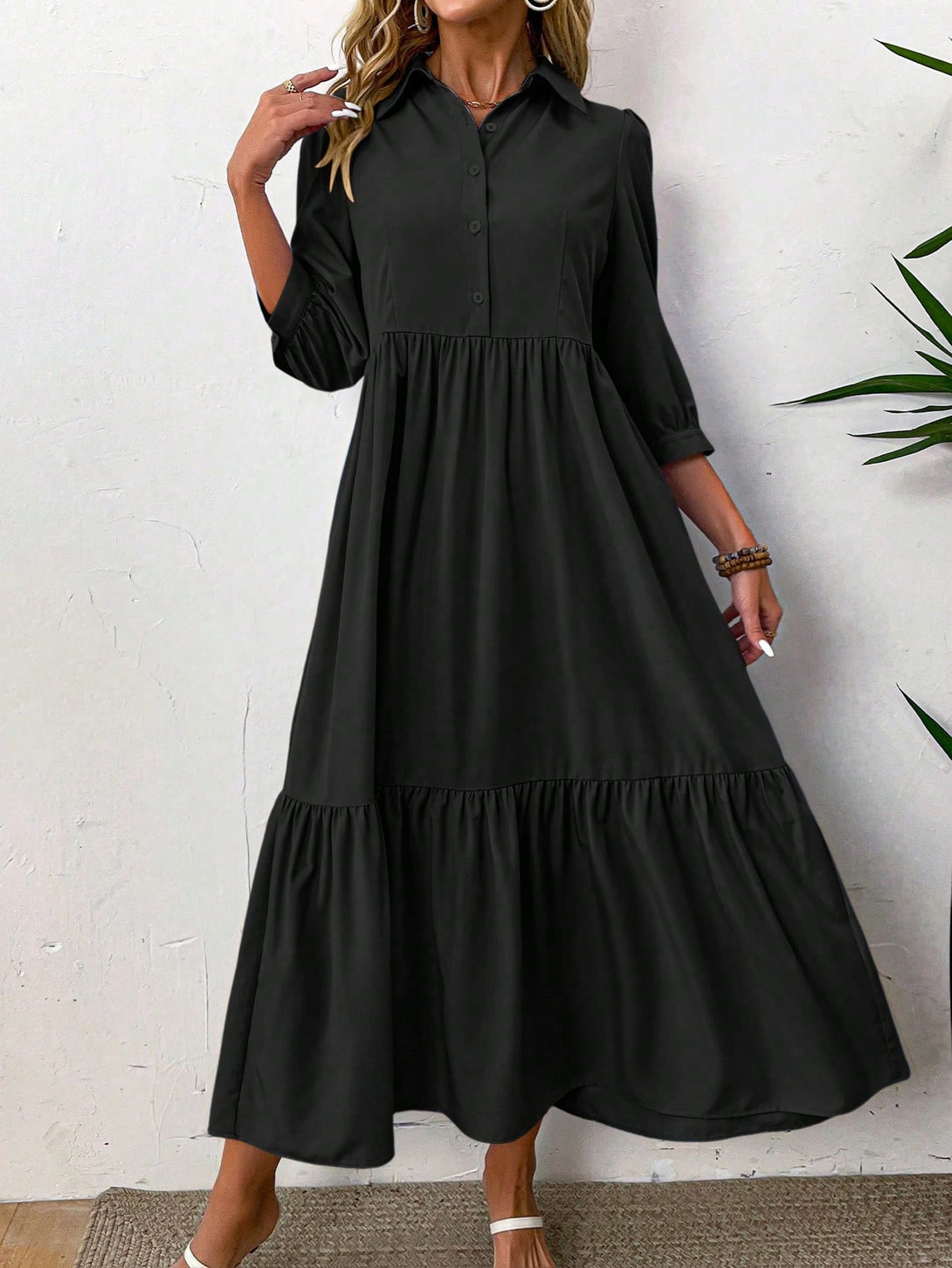 Ropa de Mujer, Ropa de Mujer, Vestidos de mujer, Vestidos largos de mujer, Negro