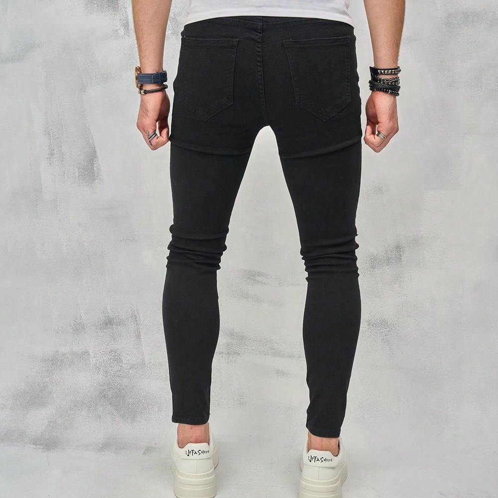 Hombres, Ropa de hombre, Mezclilla para hombre, Jeans para hombre, OUTFITS LOOKBOOK, 26914718, Negro