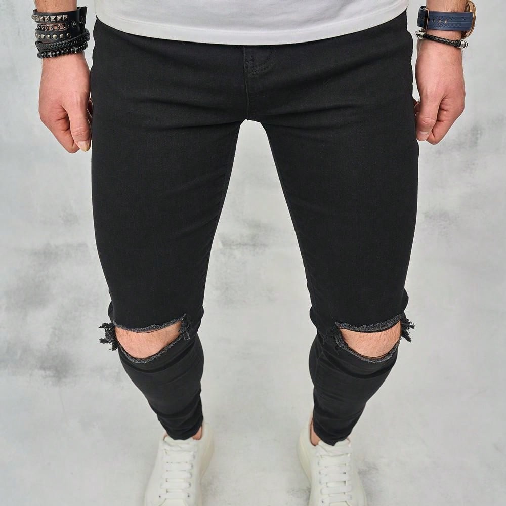 Hombres, Ropa de hombre, Mezclilla para hombre, Jeans para hombre, OUTFITS LOOKBOOK, 26914718, Negro