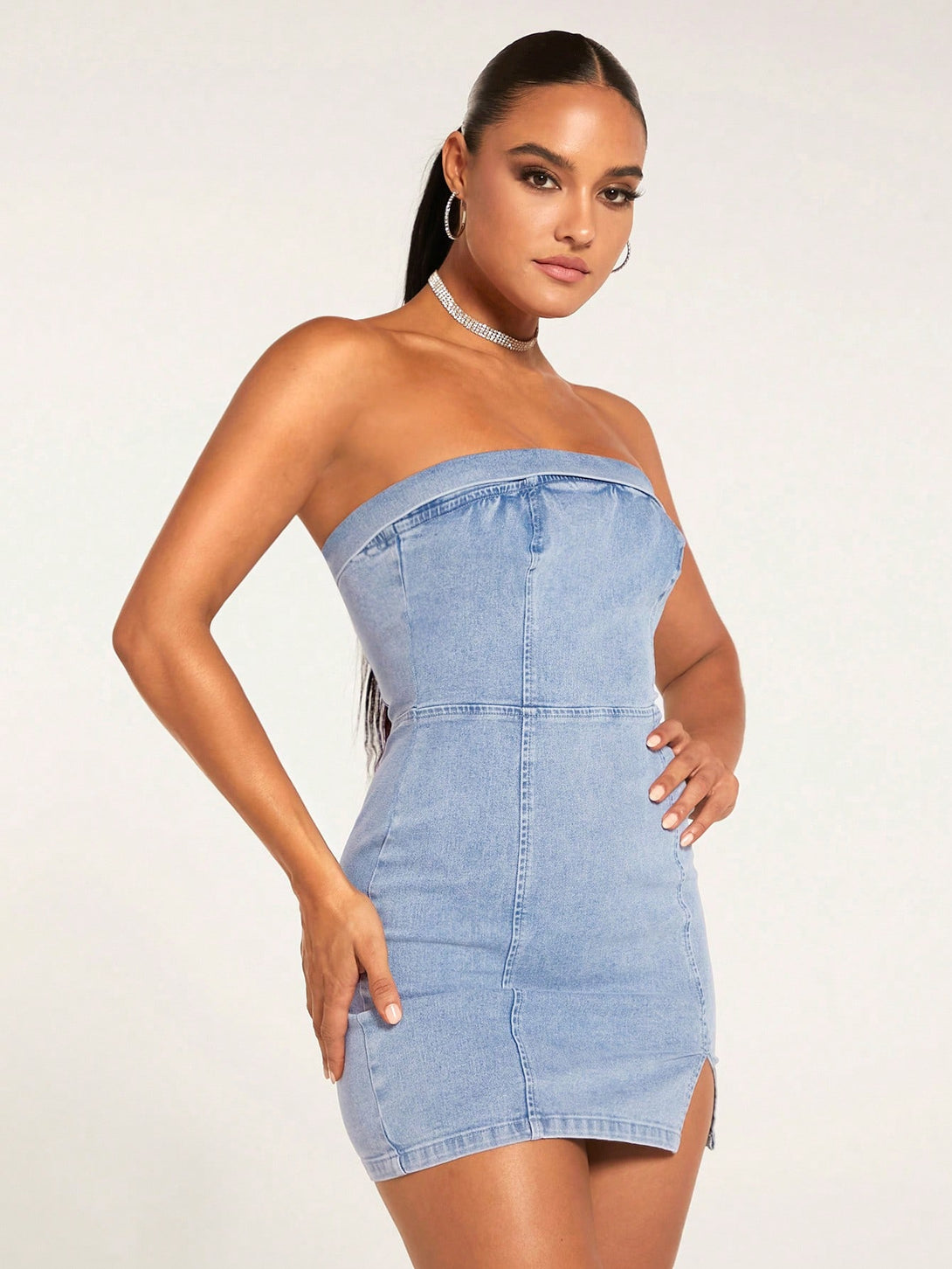 Ropa de Mujer, Mezclilla para mujer, Vestidos mezclilla de mujer, 38565099, Lavado ligero