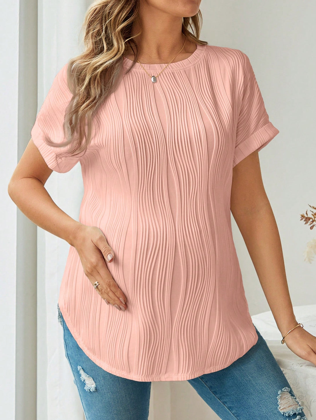 Ropa de Mujer, Ropa Premamá, Tops Premamá, Camisetas premamá, Rosa