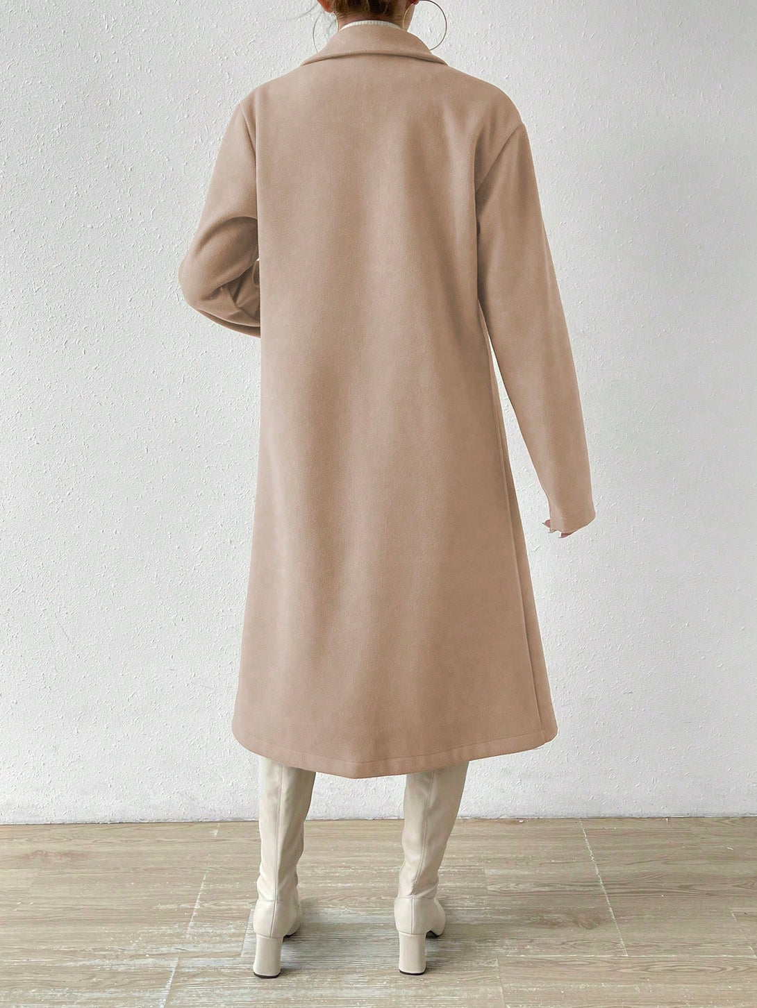 Ropa de Mujer, Ropa de Exterior para Mujer, Abrigos de Mujer, 38769386, Marrón Mocha
