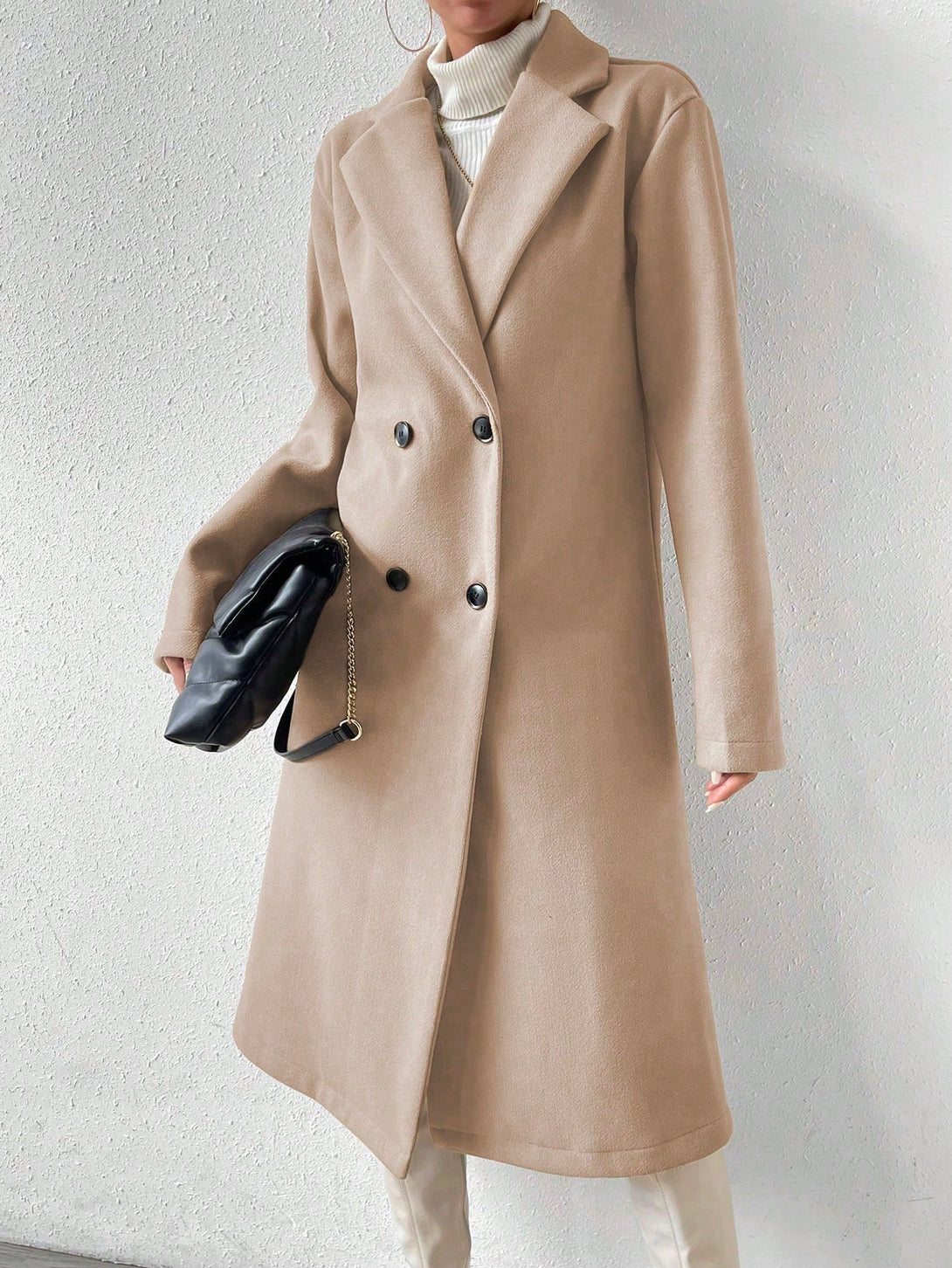 Ropa de Mujer, Ropa de Exterior para Mujer, Abrigos de Mujer, 38769386, Marrón Mocha