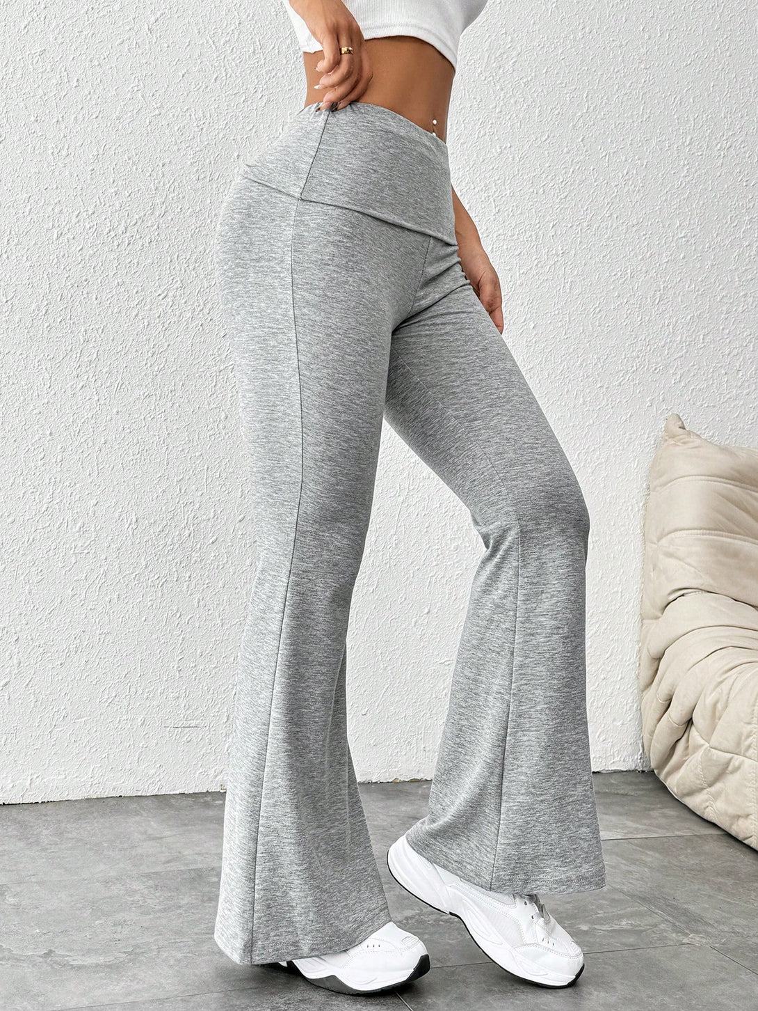 Ropa de Mujer, Ropa de Mujer, Bottoms de Mujer, Pantalones de Mujer, Colección de trajes de mujer, Gris