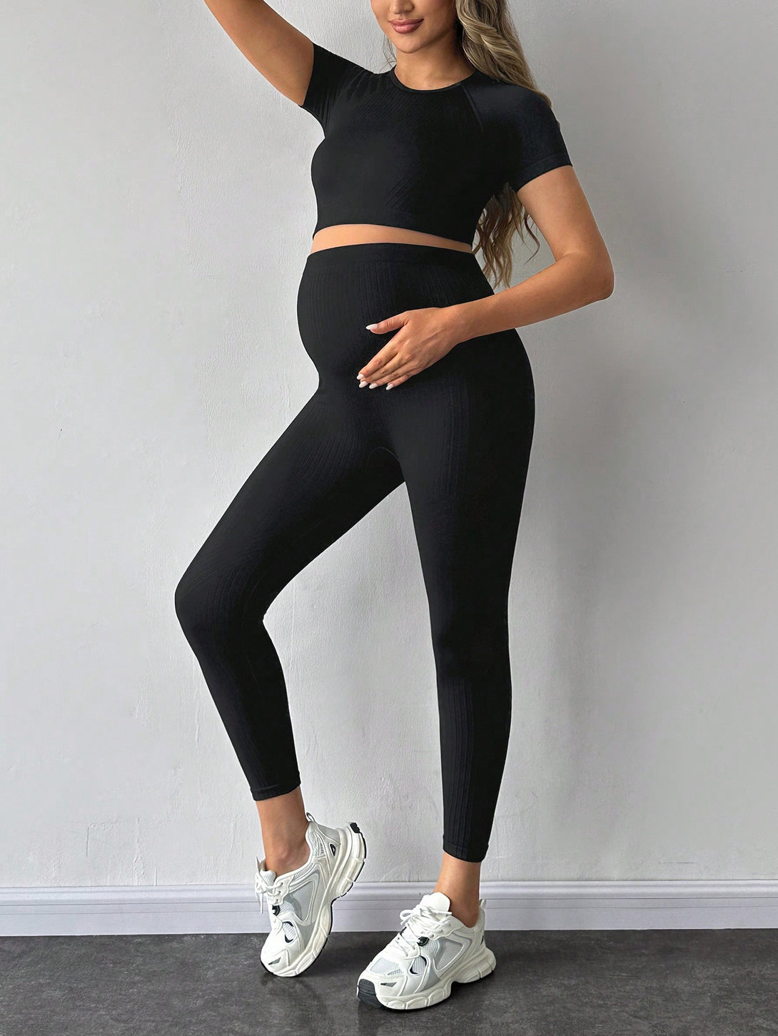 Ropa de Mujer, Ropa Premamá, Ropa de Deporte Premamá, Negro