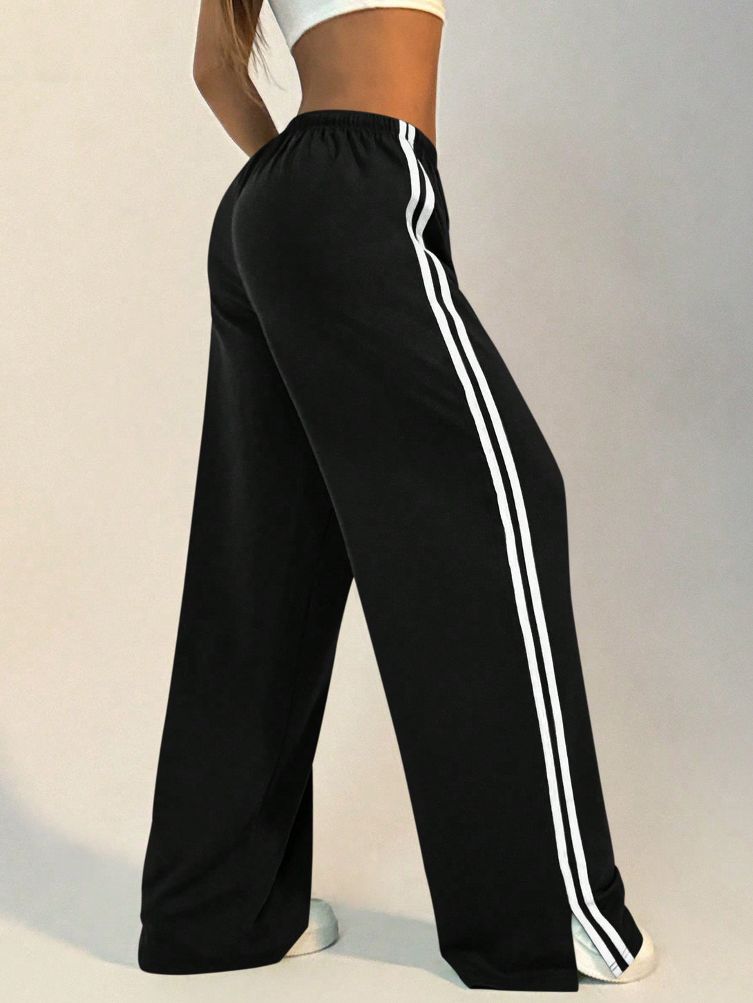 Ropa de Mujer, Ropa de Mujer, Bottoms de Mujer, Pantalones de Deporte para Mujer, Negro