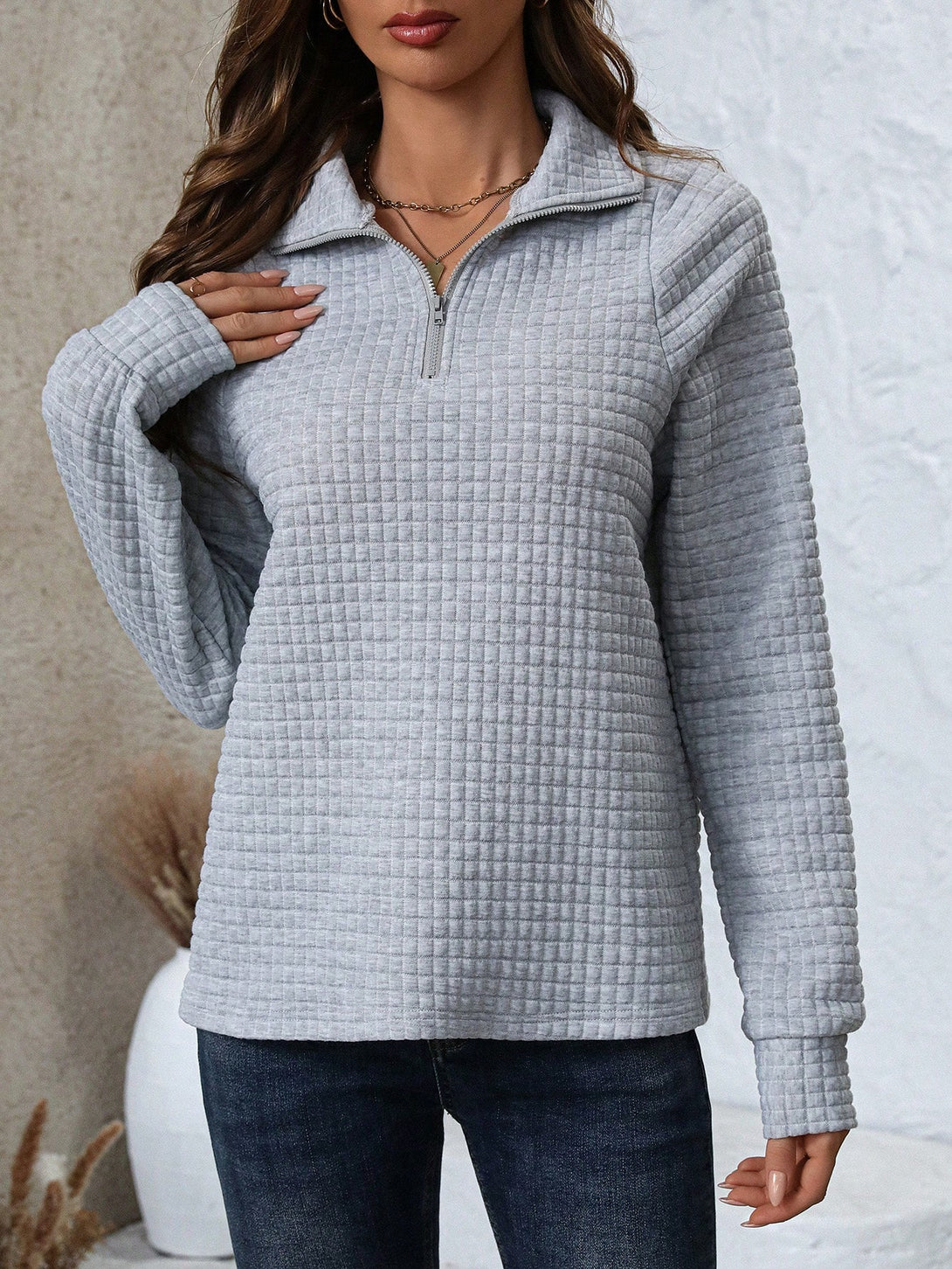 Ropa de Mujer, Ropa de Mujer, Sudaderas de Mujer, Gris