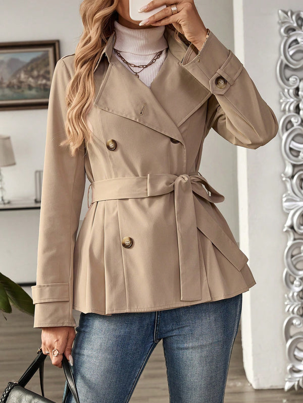 Ropa de Mujer, Ropa de Exterior para Mujer, Gabardinas para Mujer, 39131137, Caqui