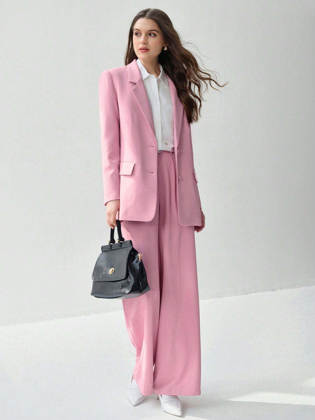 Ropa de Mujer, Ropa de Mujer, Trajes de Mujer, Blazers de Mujer, OUTFITS LOOKBOOK, Rosa