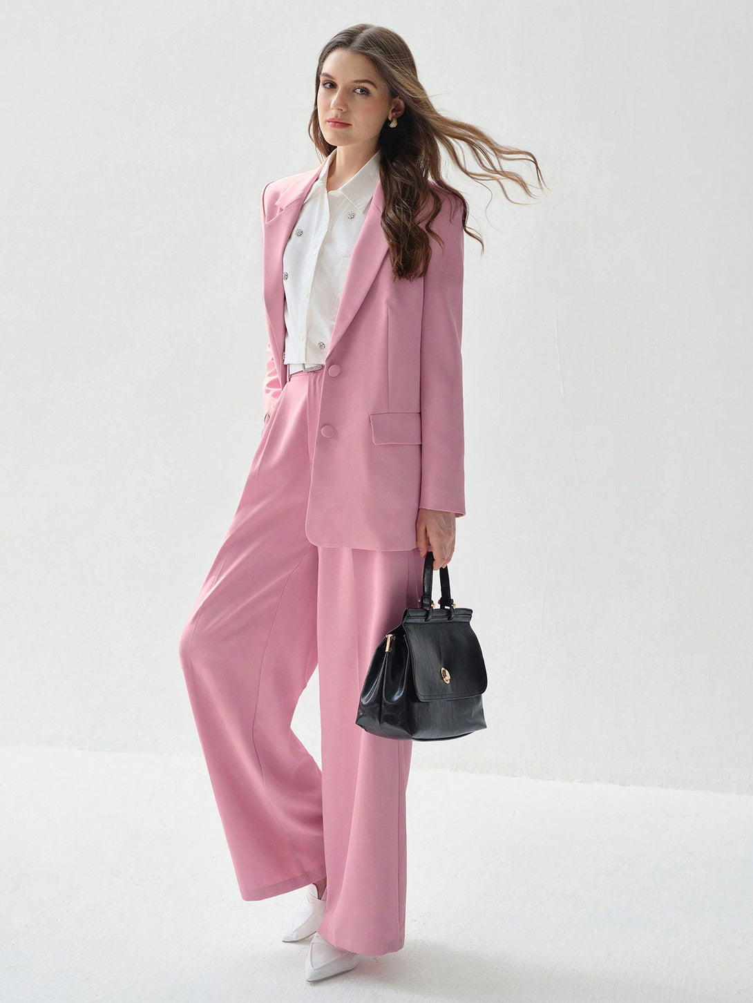 Ropa de Mujer, Ropa de Mujer, Trajes de Mujer, Blazers de Mujer, OUTFITS LOOKBOOK, Rosa