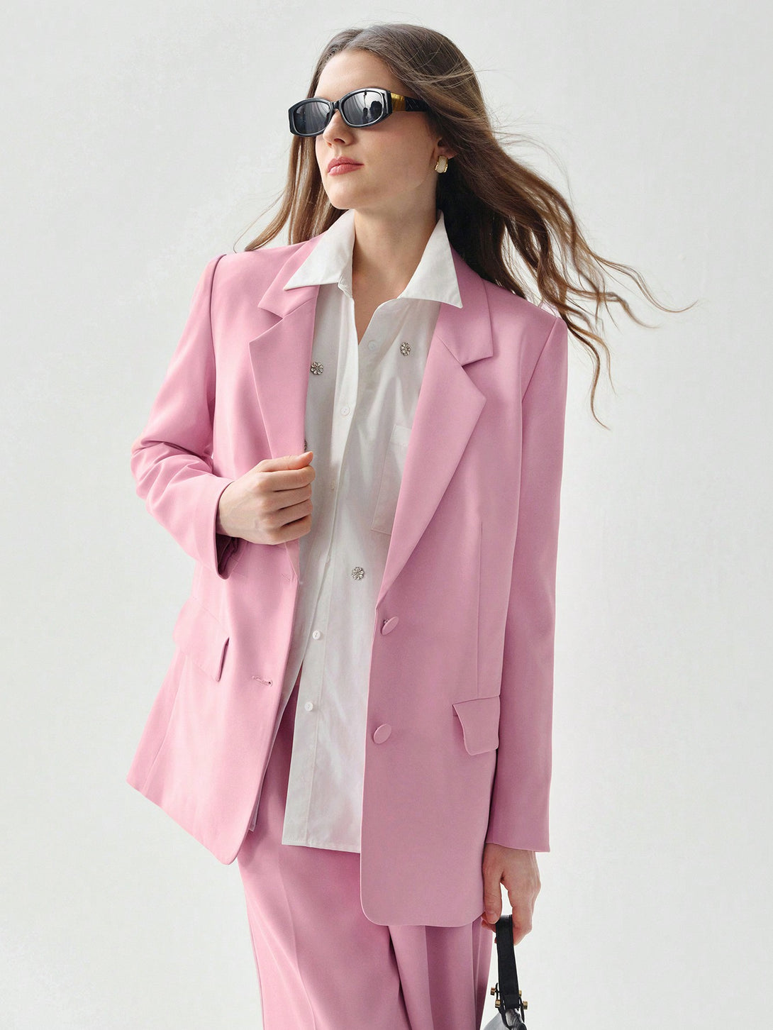 Ropa de Mujer, Ropa de Mujer, Trajes de Mujer, Blazers de Mujer, OUTFITS LOOKBOOK, Rosa