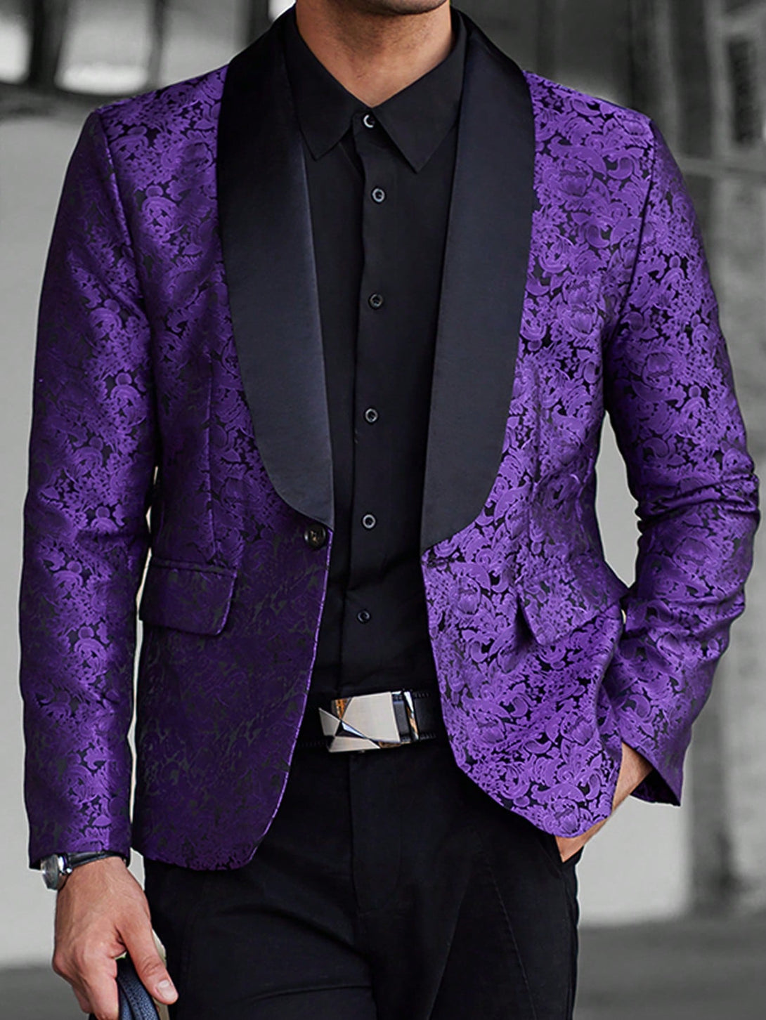 Hombres, Ropa de hombre, Trajes & Piezas separadas para Hombres, Blazers de hombres, OUTFITS LOOKBOOK, 38244708, Morado