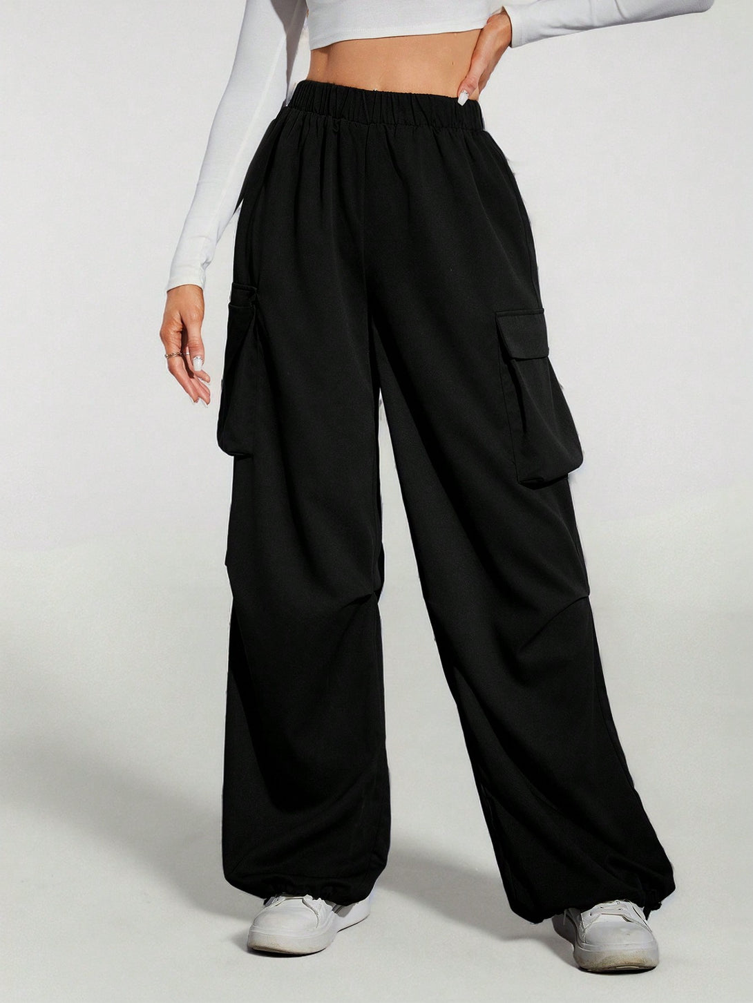 Ropa de Mujer, Ropa de Mujer, Bottoms de Mujer, Pantalones de Mujer, Negro