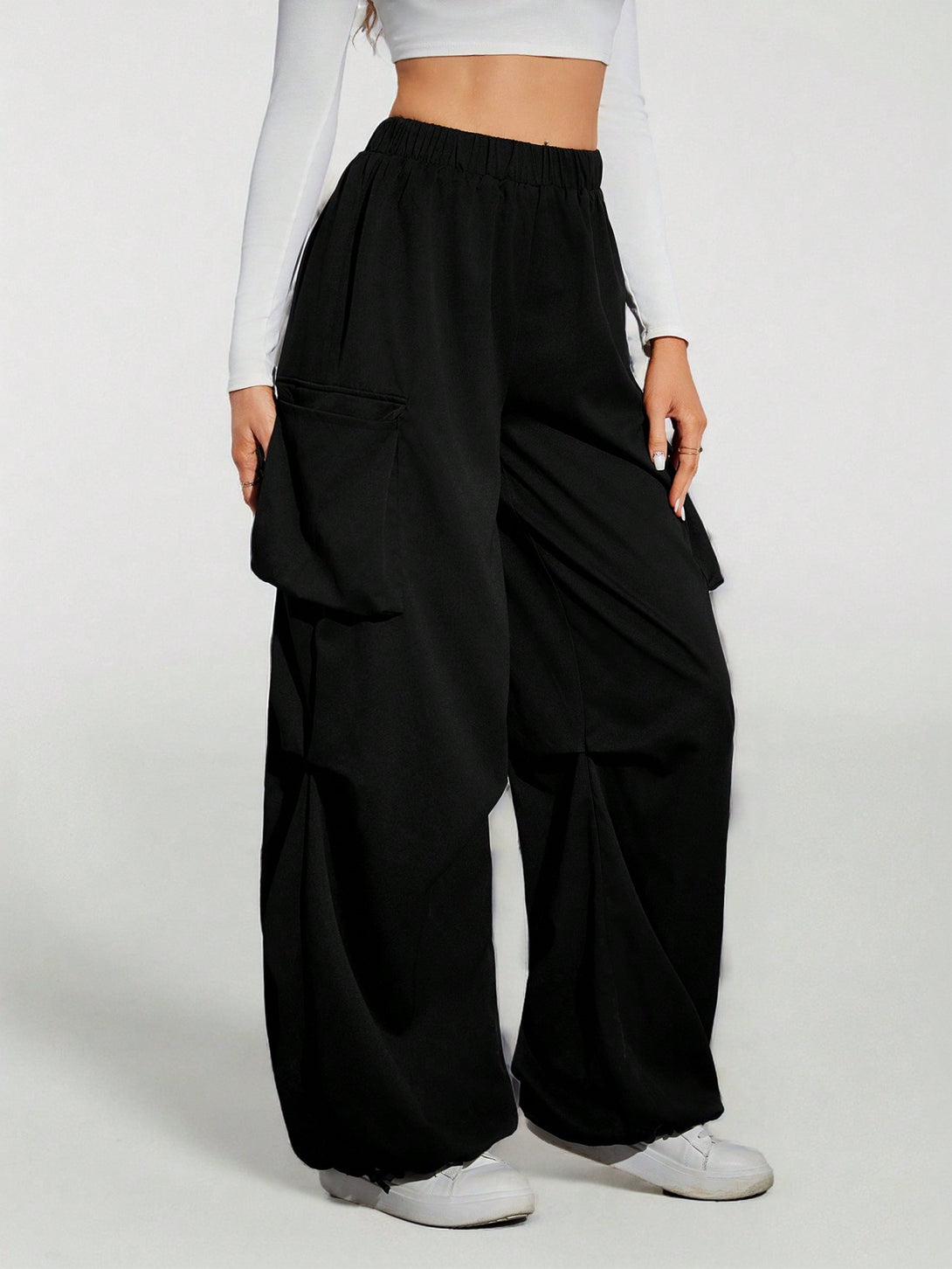 Ropa de Mujer, Ropa de Mujer, Bottoms de Mujer, Pantalones de Mujer, Negro