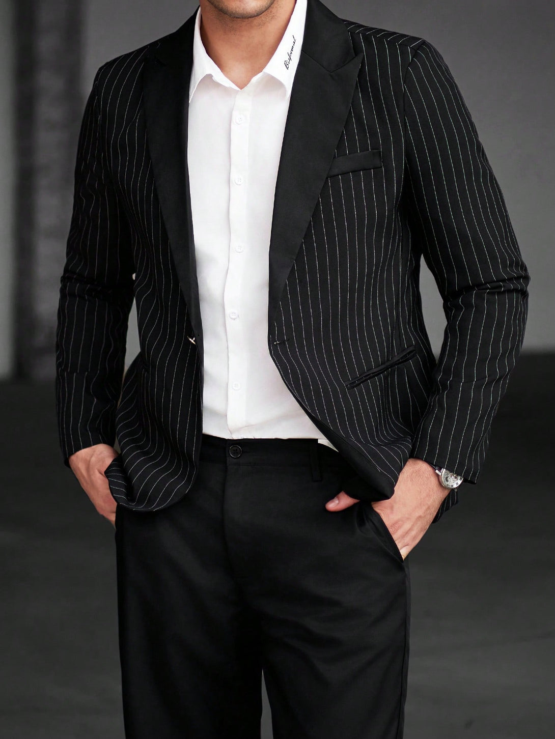 Hombres, Ropa de hombre, Trajes & Piezas separadas para Hombres, Traje de hombre, OUTFITS LOOKBOOK, 39179169, Negro