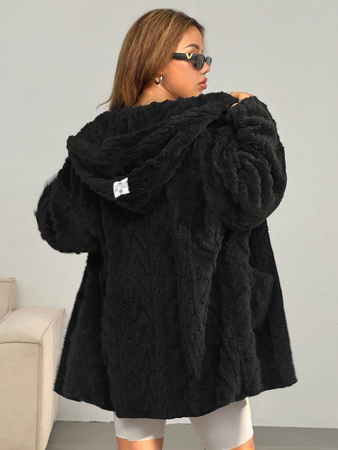 Ropa de Mujer, Ropa de Exterior para Mujer, Abrigos de Mujer, 39433935, Negro