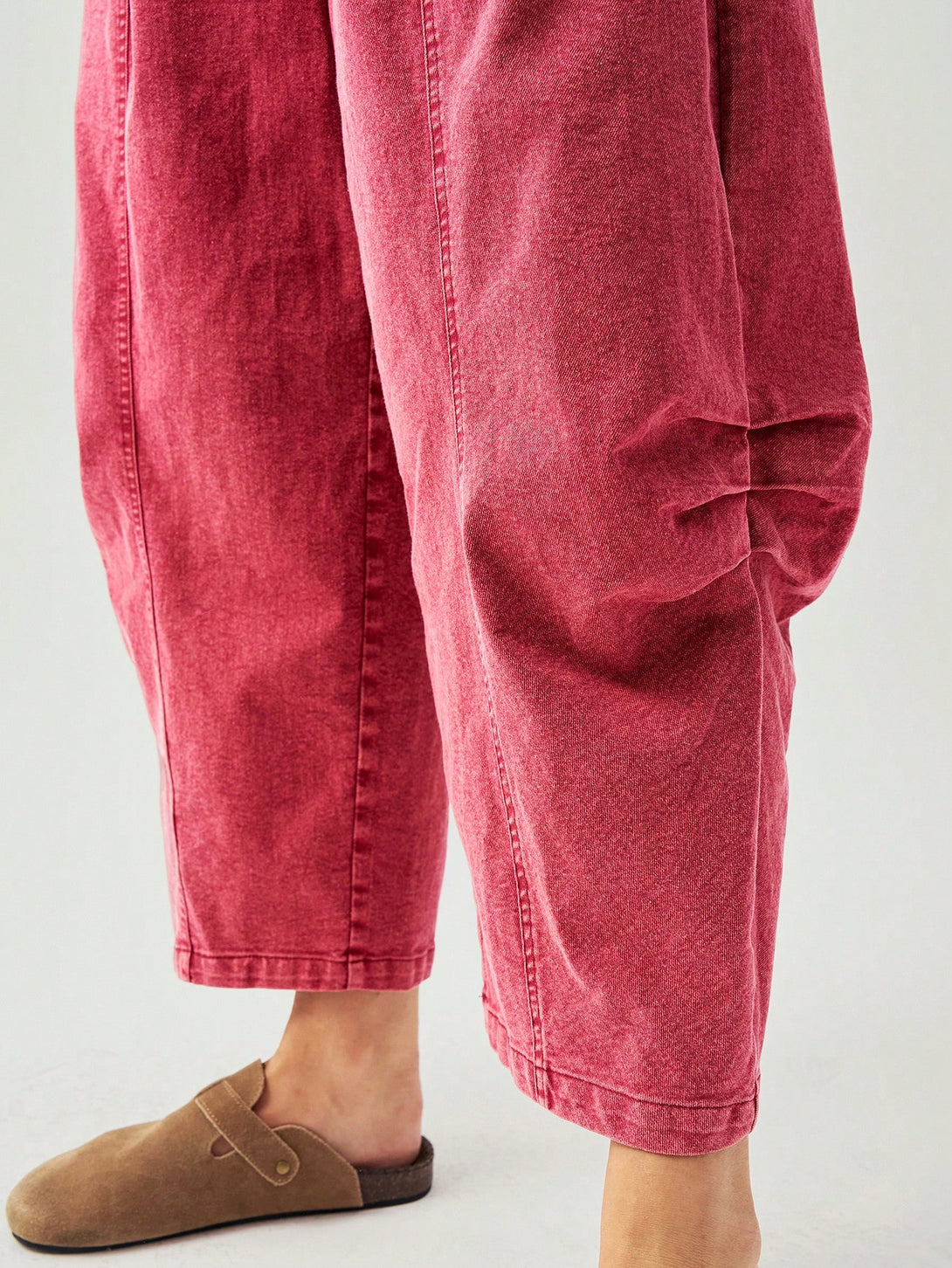 Ropa de Mujer, Ropa de Mujer, Bottoms de Mujer, Pantalones de Mujer, Rojo