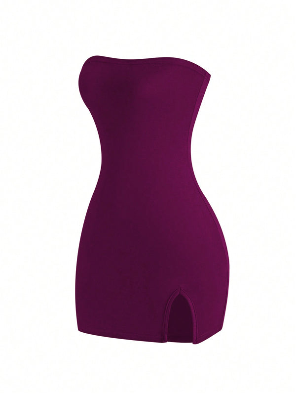 Ropa de Mujer, Ropa de Mujer, Vestidos de mujer, Vestidos cortos de mujer, Rojo violeta