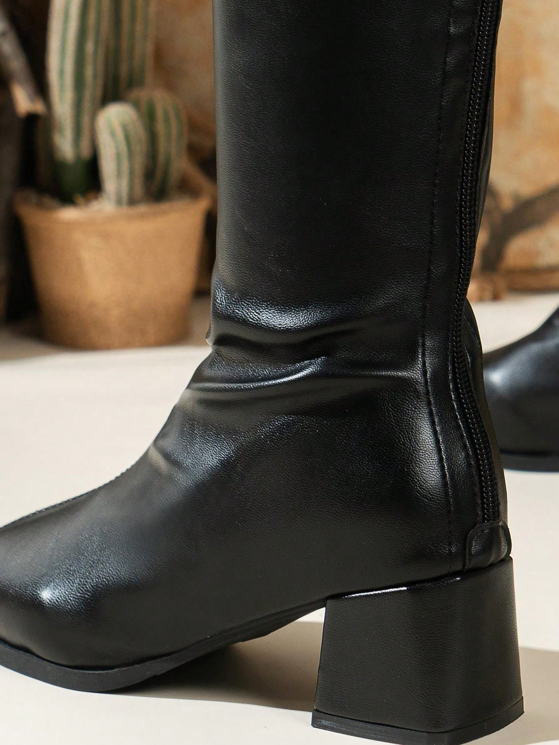 Zapatos, Zapatos de Mujer, Botas de moda de mujer, Botas Hasta la Rodilla de Mujer, 39738893, Negro