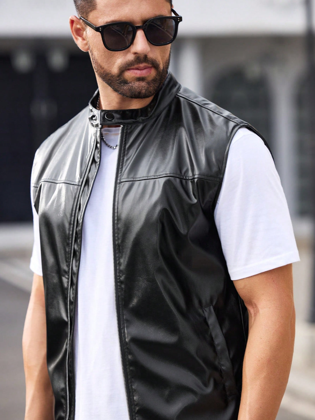 Hombres, Ropa de hombre, Chaquetas & Abrigos para Hombre, Chalecos de hombre, 39588908, Negro