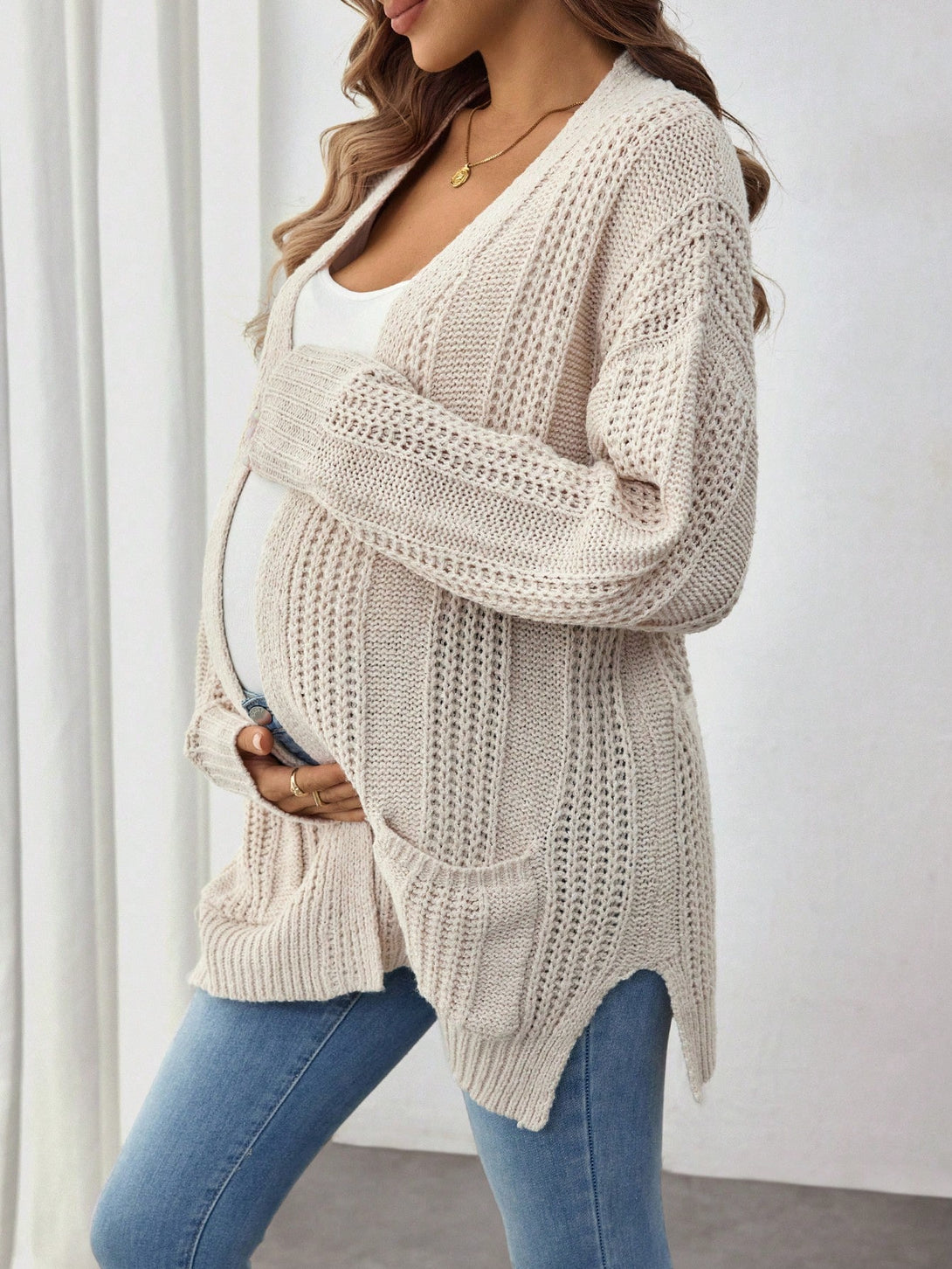 Ropa de Mujer, Ropa Premamá, Suéteres premamá, Caqui