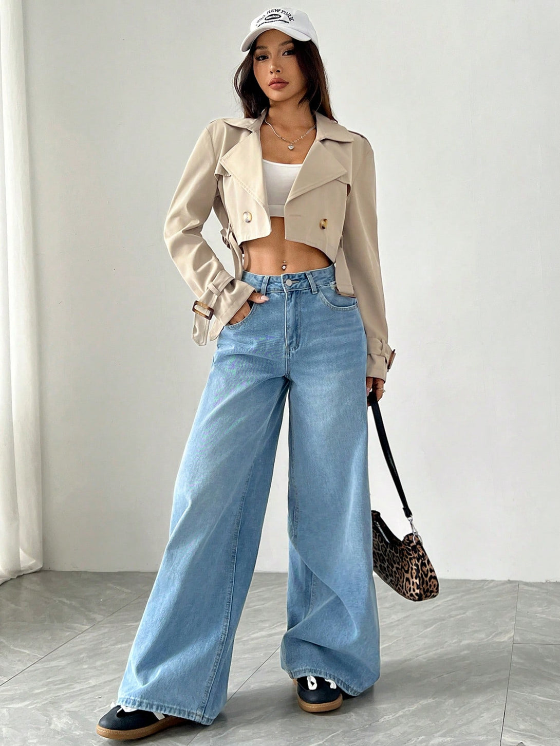 Ropa de Mujer, Ropa de Exterior para Mujer, Gabardinas para Mujer, OUTFITS LOOKBOOK, 38243898, Albaricoque
