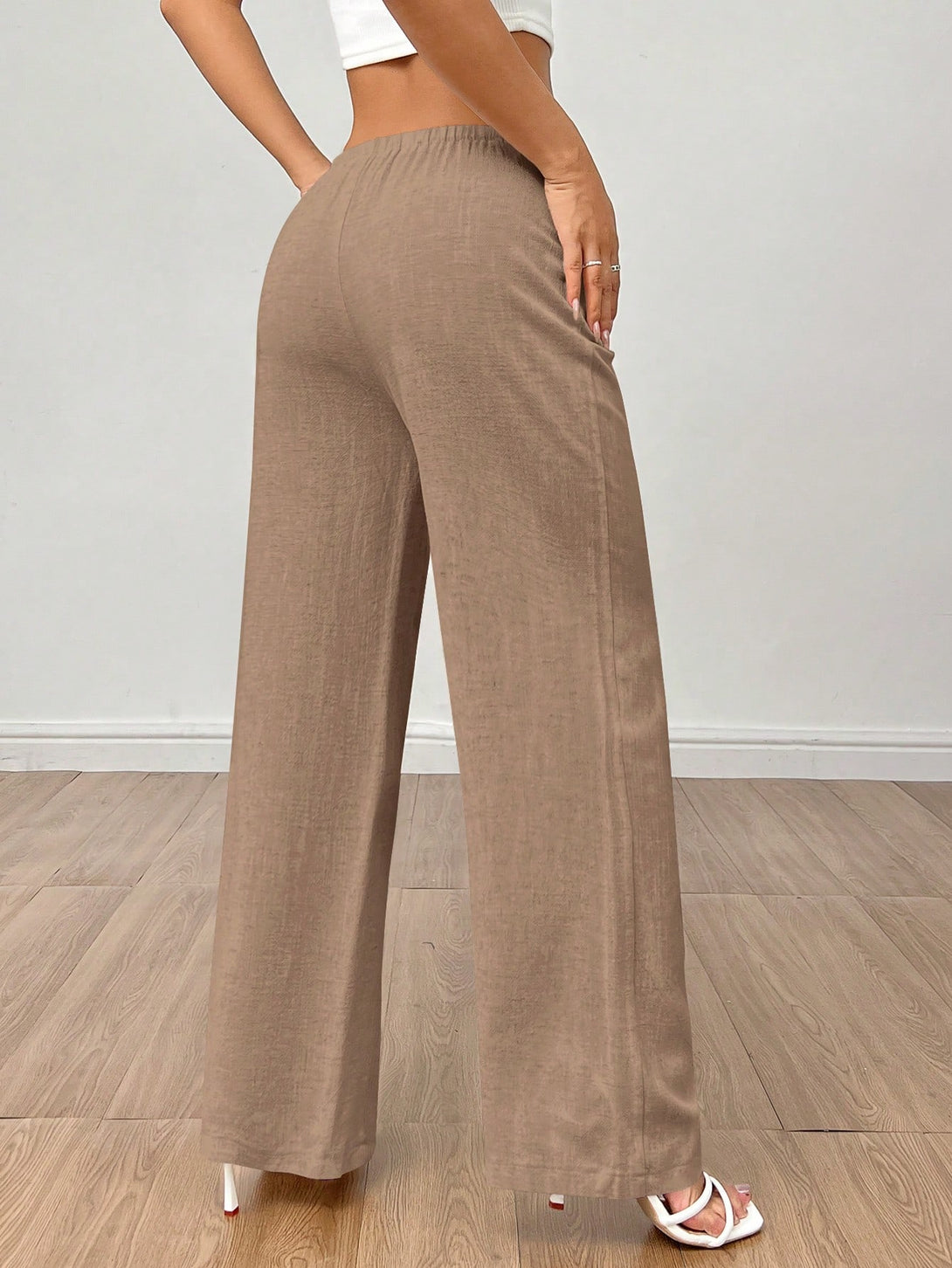 Ropa de Mujer, Ropa de Mujer, Bottoms de Mujer, Pantalones de Mujer, Caqui