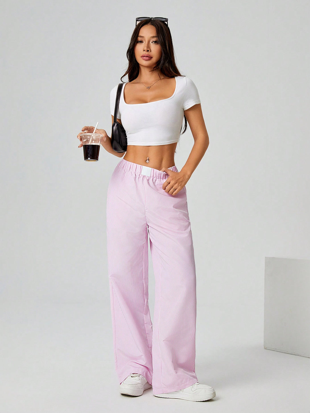 Ropa de Mujer, Ropa de Mujer, Bottoms de Mujer, Pantalones de Mujer, Rosa