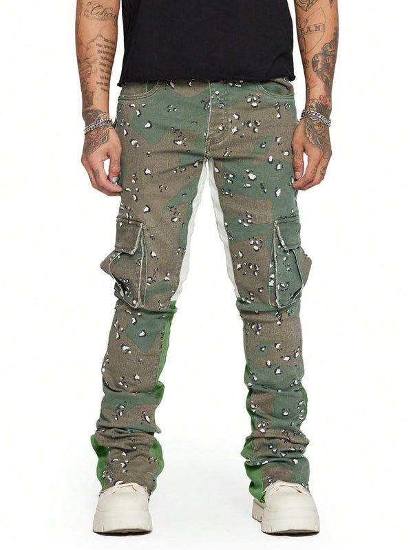 Hombres, Ropa de hombre, Mezclilla para hombre, Jeans para hombre, 39842839, Verde militar