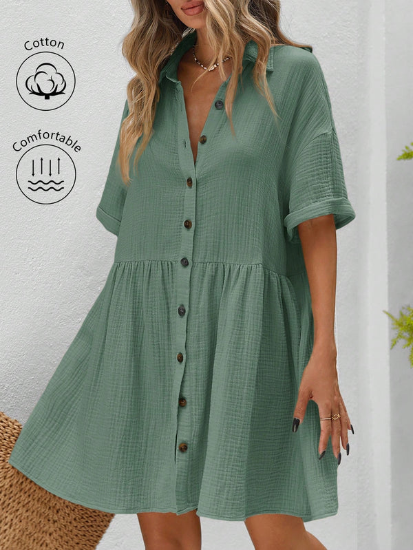 Ropa de Mujer, Ropa de Mujer, Vestidos de mujer, Vestidos cortos de mujer, Verde