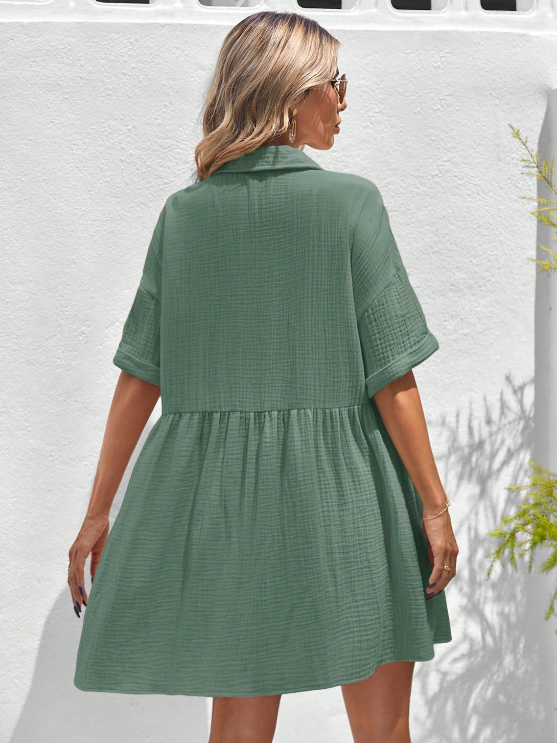 Ropa de Mujer, Ropa de Mujer, Vestidos de mujer, Vestidos cortos de mujer, Verde