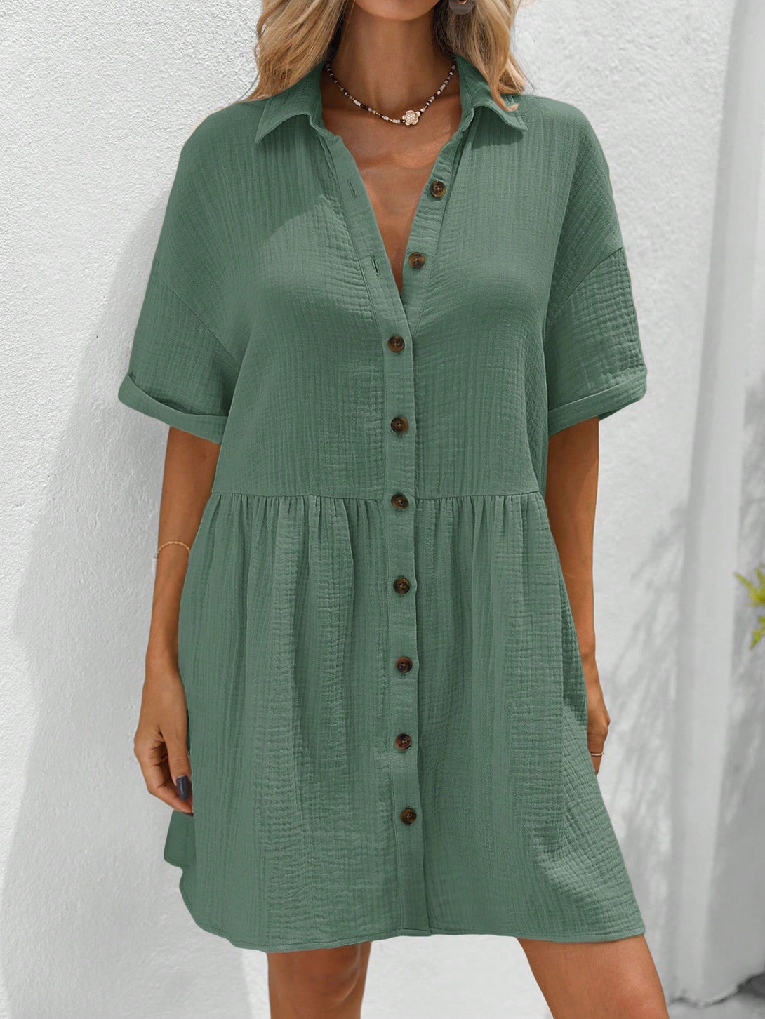 Ropa de Mujer, Ropa de Mujer, Vestidos de mujer, Vestidos cortos de mujer, Verde