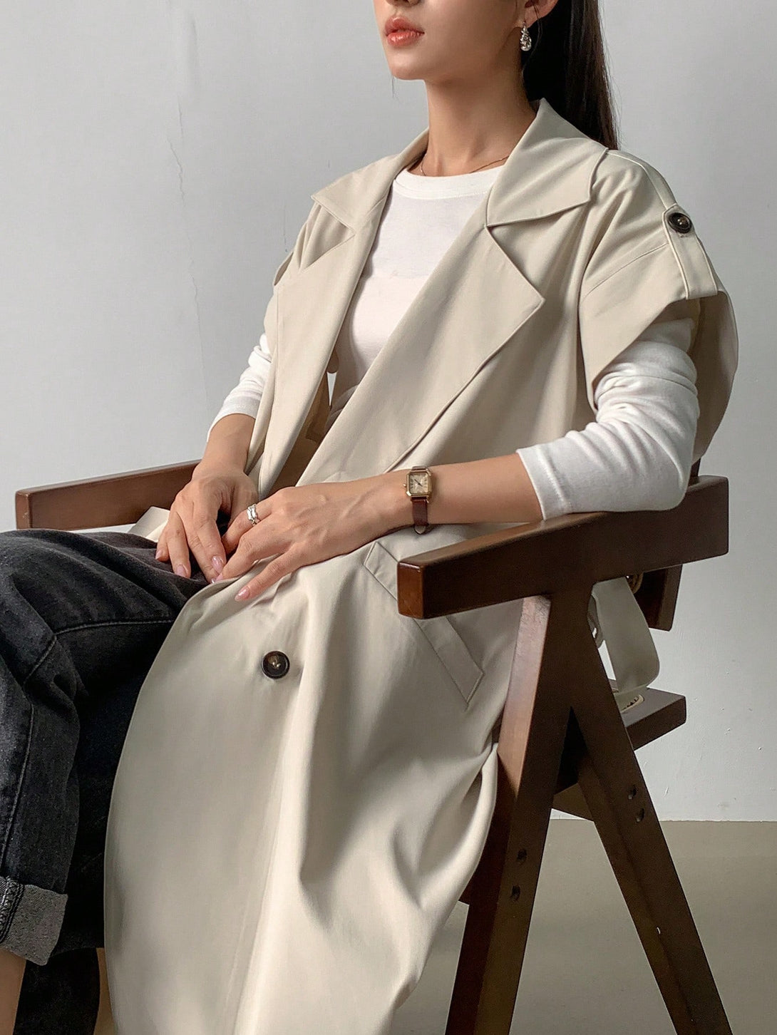 Ropa de Mujer, Ropa de Exterior para Mujer, Gabardinas para Mujer, OUTFITS LOOKBOOK, 39881270, Beis