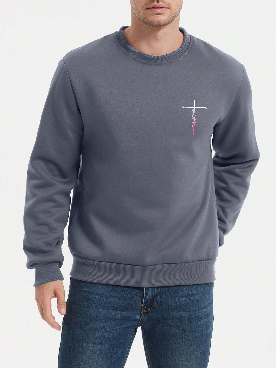 Hombres, Ropa de hombre, Capuchas & Sudaderas para hombres, Sudaderas para hombre, 39960310, Gris