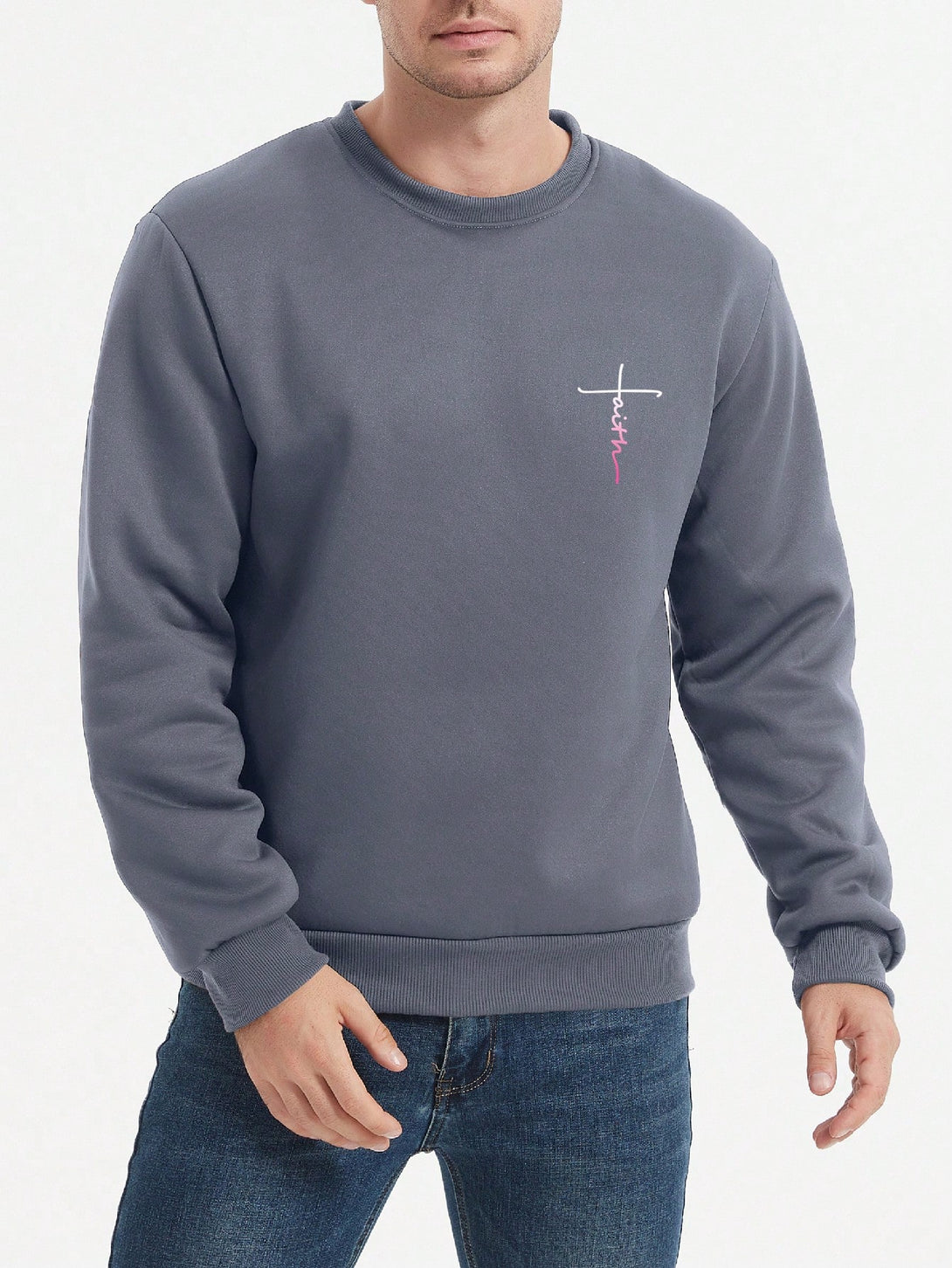 Hombres, Ropa de hombre, Capuchas & Sudaderas para hombres, Sudaderas para hombre, 39960310, Gris