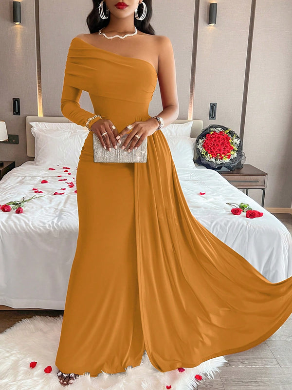 Ropa de Mujer, Ropa de Mujer, Vestidos de mujer, Vestidos largos de mujer, Amarillo