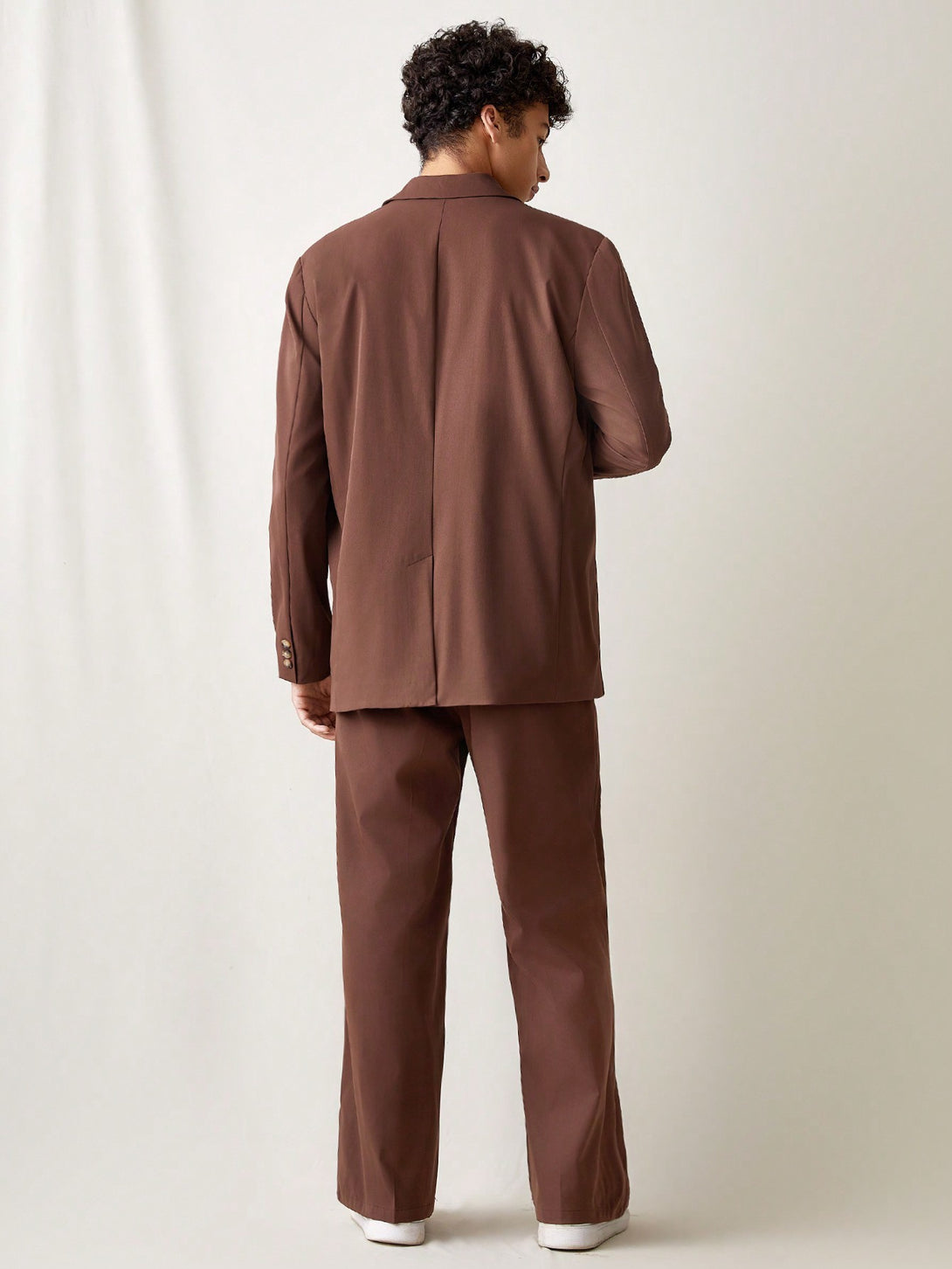 Hombres, Ropa de hombre, Trajes & Piezas separadas para Hombres, Traje de hombre, 40065981, Marrón Chocolate