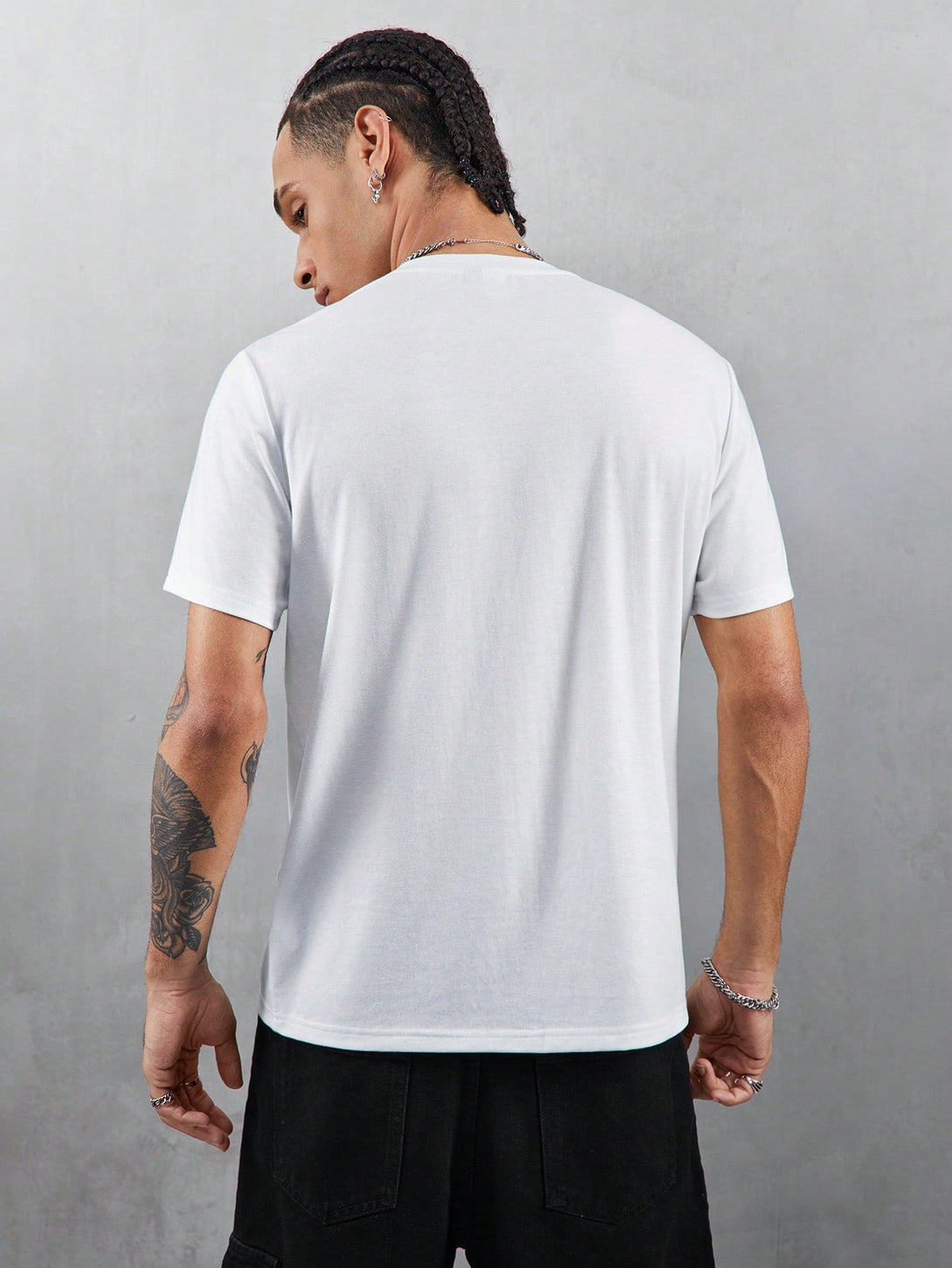 Hombres, Ropa de hombre, Tops para Hombre, Camisetas de hombre, OUTFITS LOOKBOOK, 40067498, Blanco