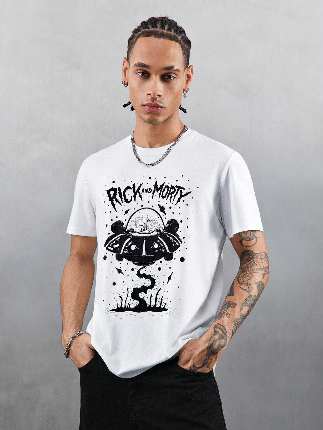 Hombres, Ropa de hombre, Tops para Hombre, Camisetas de hombre, OUTFITS LOOKBOOK, 40067498, Blanco