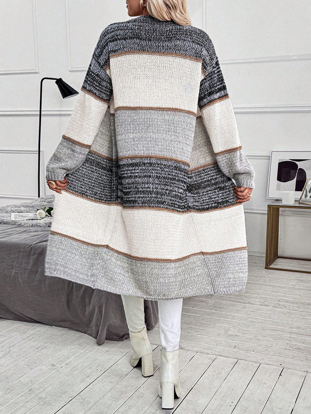Ropa de Mujer, Tejido de Punto de Mujer, Cárdigans de Mujer, 40095539, Multicolor