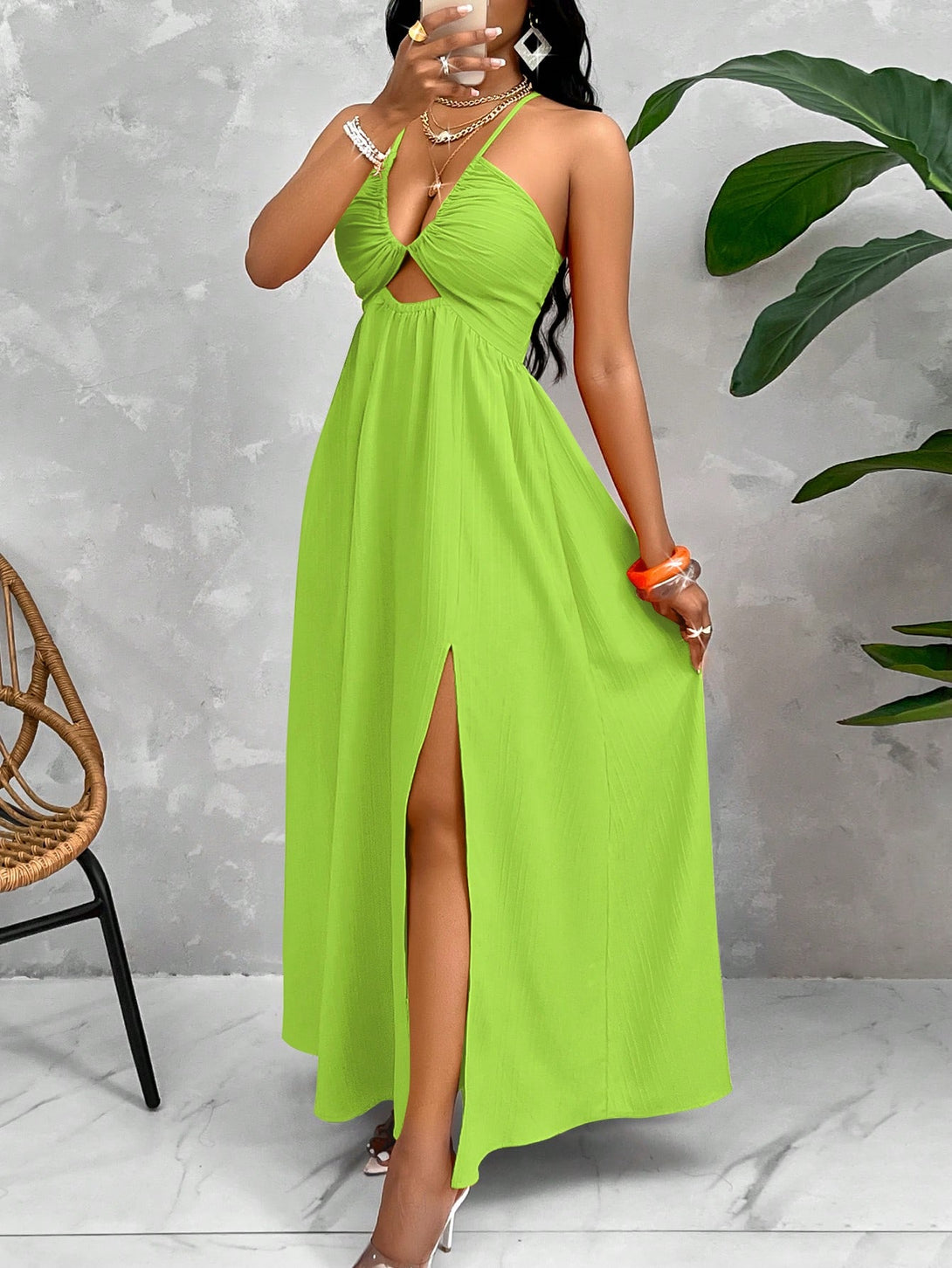 Ropa de Mujer, Ropa de Mujer, Vestidos de mujer, Vestidos largos de mujer, Verde