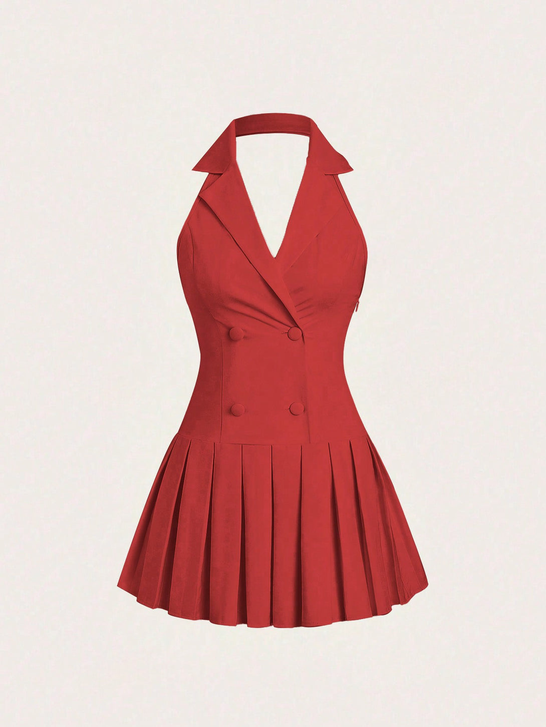 Ropa de Mujer, Ropa de Mujer, Vestidos de mujer, Vestidos cortos de mujer, Rojo