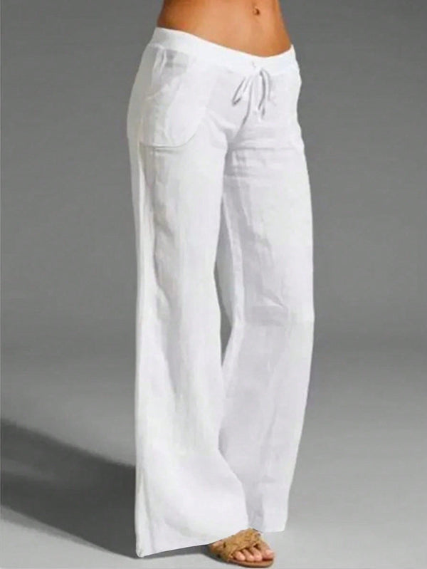 Ropa de Mujer, Ropa de Mujer, Bottoms de Mujer, Pantalones de Mujer, Colección de trajes de mujer, Blanco