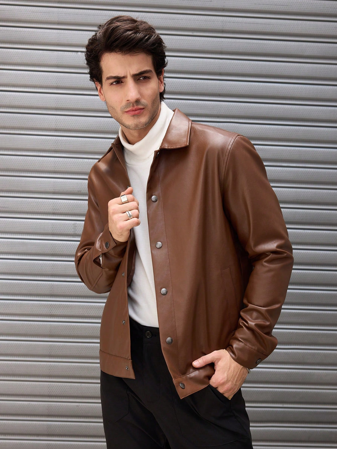 Hombres, Ropa de hombre, Chaquetas & Abrigos para Hombre, 40238259, Marrón