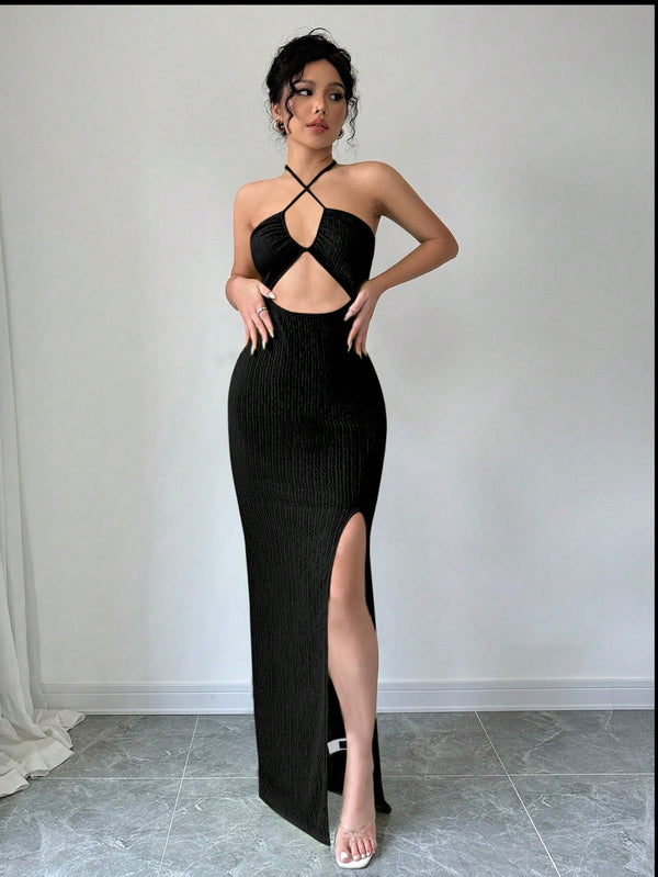 Ropa de Mujer, Vestidos de mujer, Vestidos largos de mujer, 40268184, Negro