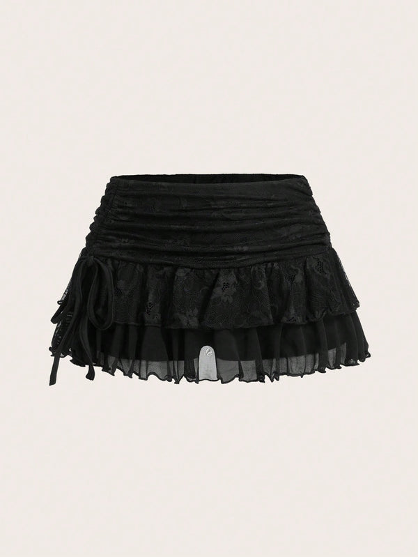 Ropa de Mujer, Ropa de Mujer, Bottoms de Mujer, Faldas de Mujer, Negro